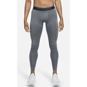 NWT Nike Pro Dri-FIT Men's Compression Tights Gray Size S